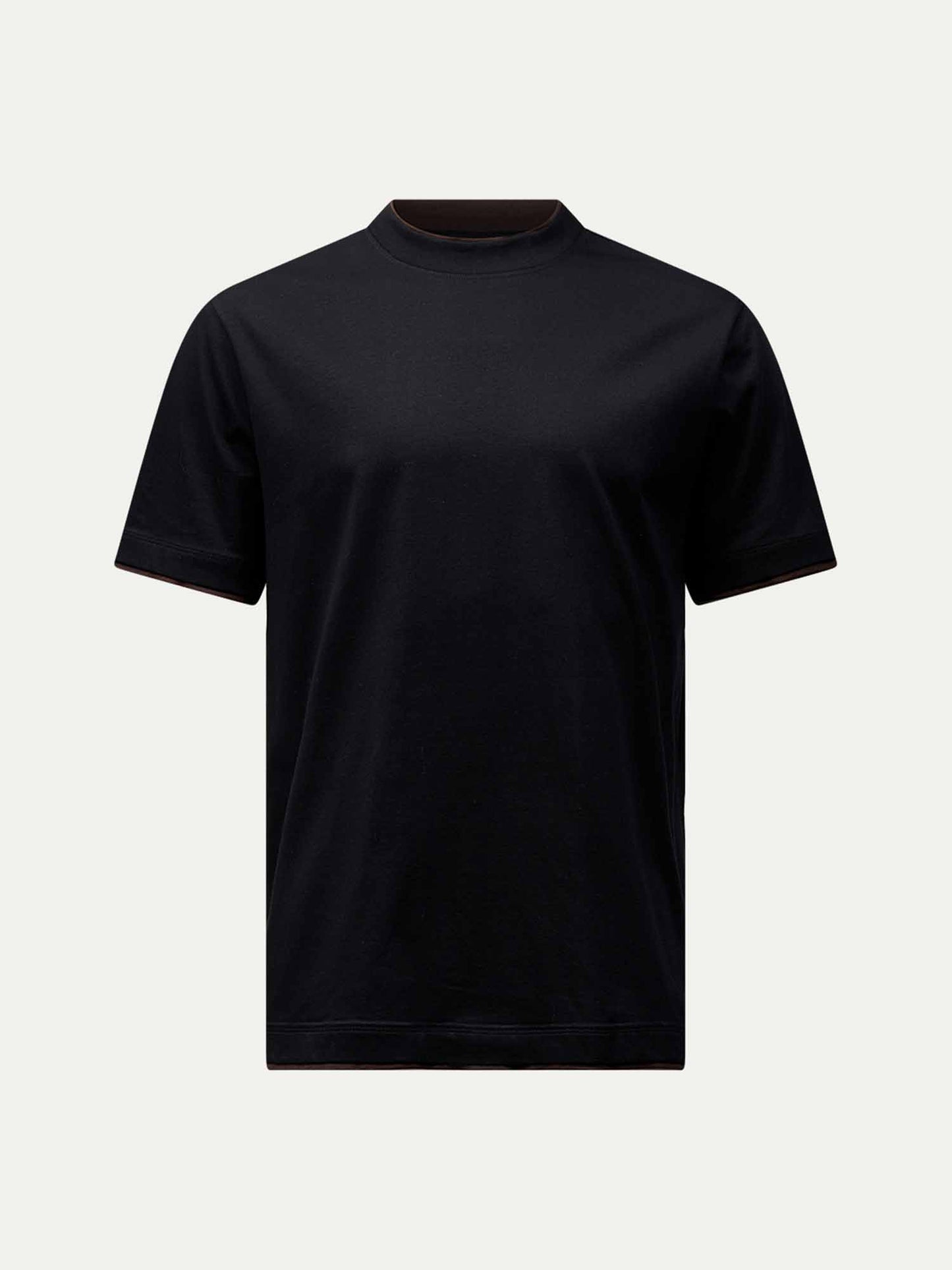Burlington Double Layer T-Shirt in Black