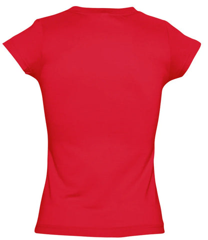 Only Wolf Ladies Moon V Neck T-Shirt