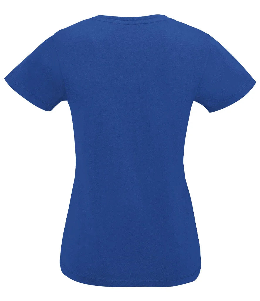 Only Wolf Ladies Imperial V Neck T-Shirt