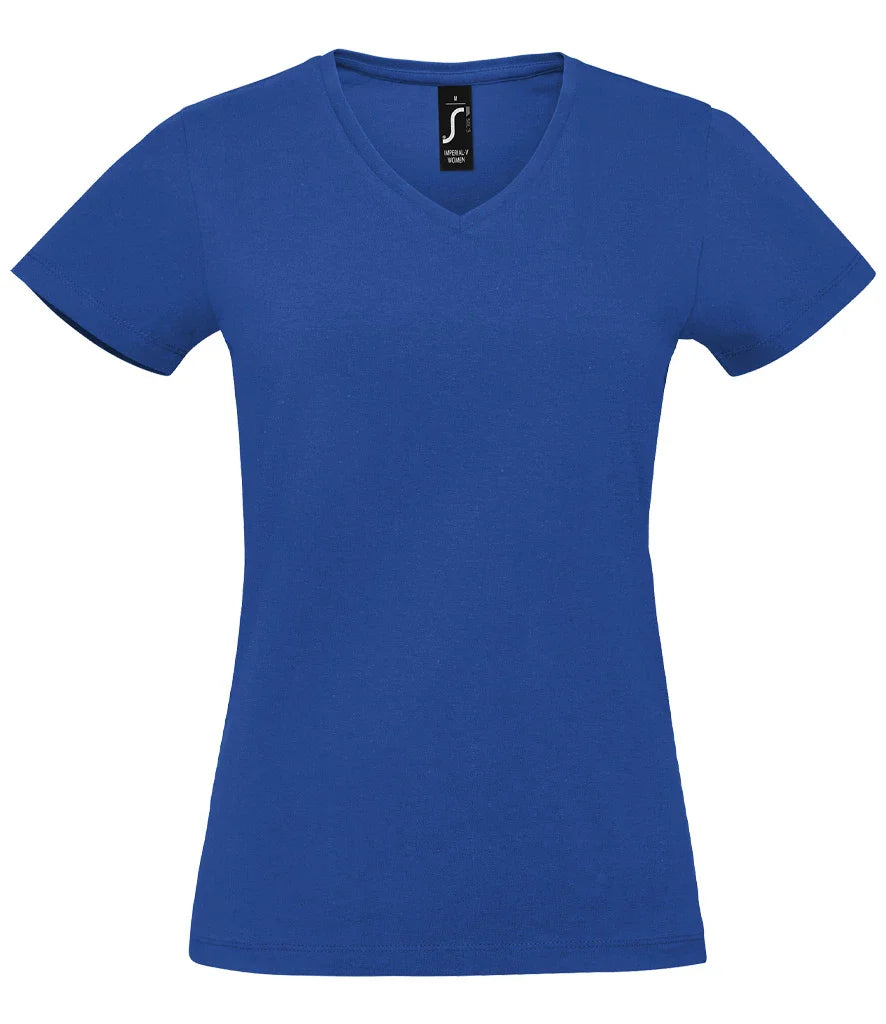 Only Wolf Ladies Imperial V Neck T-Shirt