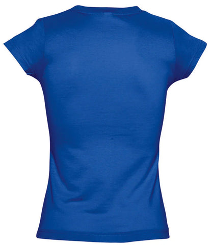 Only Wolf Ladies Moon V Neck T-Shirt