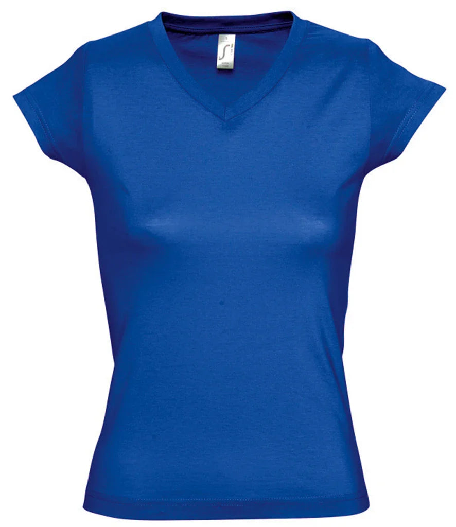 Only Wolf Ladies Moon V Neck T-Shirt