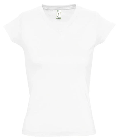 Only Wolf Ladies Moon V Neck T-Shirt